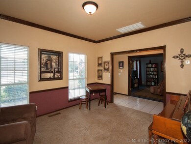 Opposite view of formal living or possible formal