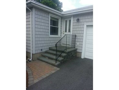 Exterior Front. Newly built side entrance