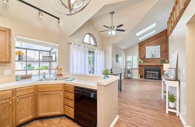View from kitchen