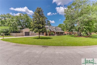 Front lawn view, huge corner lot!