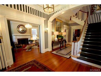 WHAT A WAY TO START AN ENTRANCE, THIS FOYER HAS OUTSTANDING MILLWORK