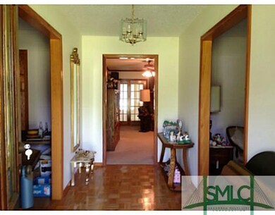 Foyer. Open foyer with hardwood floors.