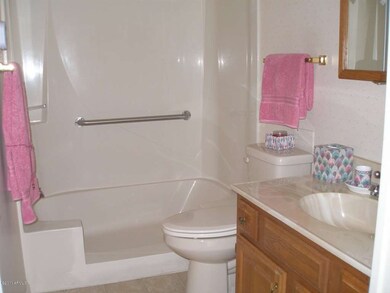 Walk in shower