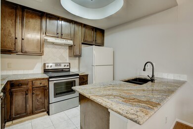 Kitchen has been updated with granite countertops,