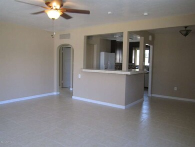 Living room and Kitchenette