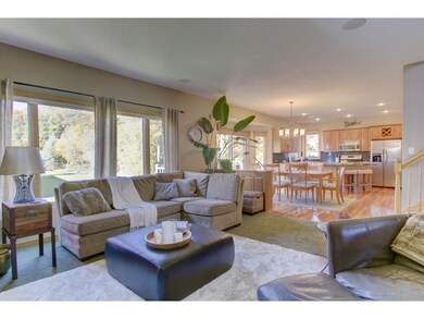 Spacious main floor is wonderful for entertaining.