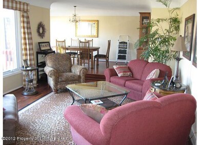 Living room to dining