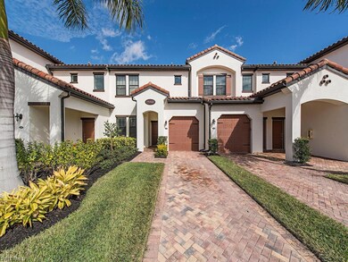 Entrance to unit with extra long driveway