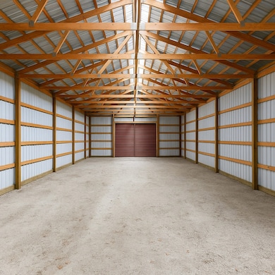 Ai created image of cold storage area.