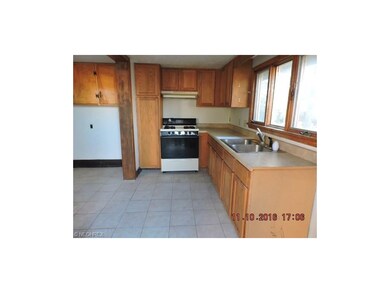 Tiled kitchen