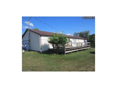 2 car attached garage and large back deck.