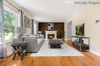 Living Room - Virtually Staged