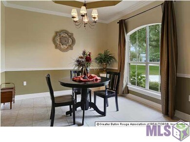 Large Living with 11' Ceiling Heights and Real Woo