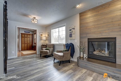 Fireplace and Sitting Area