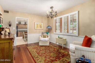 Dining room looking to kitchen