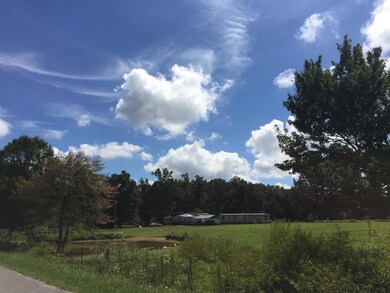 View of property from the road.  It is nice and private.