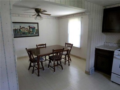 Dining Room. View of dining room from kitchen. The