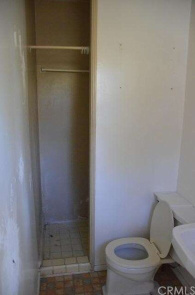 Front Bathroom with TINY shower
