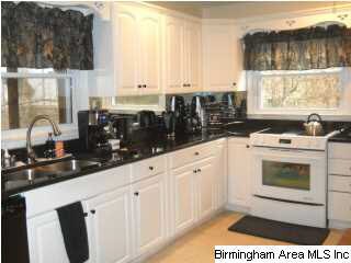 Large updated kitchen with granite