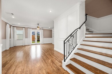 Beautiful real hardwood floors.