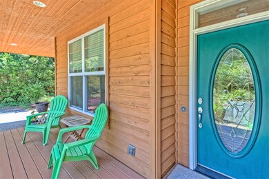 Covered front porch
