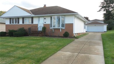 Great Curb Appeal on this Ranch Home with Garage.  Paved drive in great condition.
