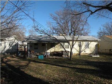 Rear of home
