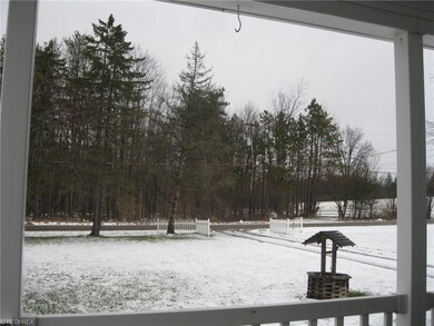 View from the front porch looking out!