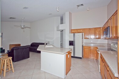 Kitchen & family room