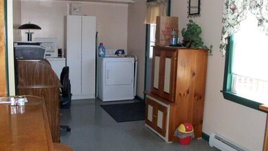 Large room rear half of house serves...