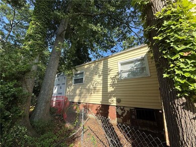 View of home's exterior featuring crawl space