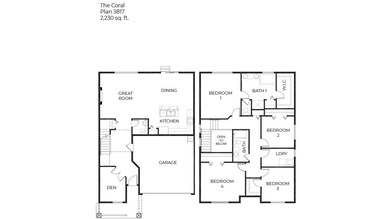 3817 Coral Floorplan
