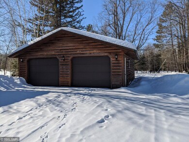 Detached two car garage