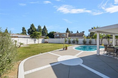 Back of House patio + pool