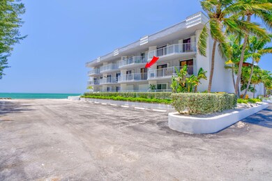 Side view of bldg showing unit