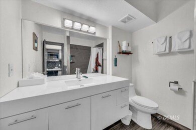Updated bathroom vanity