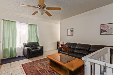 Tiled Entry / Living Room
