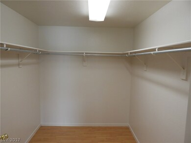 Massive walk-in master closet