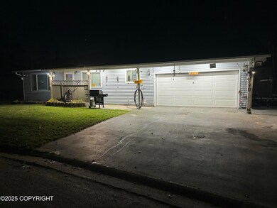 well lit at night