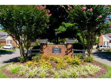 Private entrance to a quiet community!