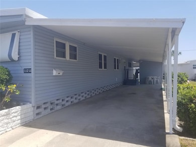 Covered 2 vehicle carport.