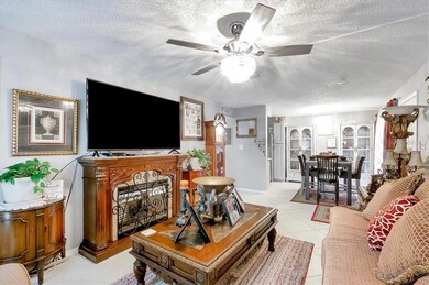 Bright and airy throughout the spacious apartment.