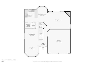 View of home floor plan
