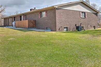 Rear of home