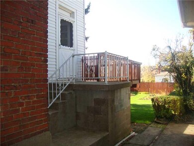 Patio/Deck. 7 x 6 Concrete Porch to Kitchen  Storm