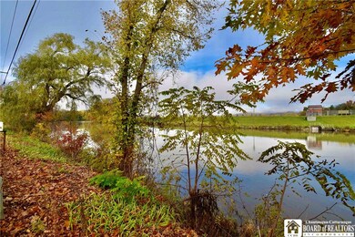 This would be your view from the front yard.