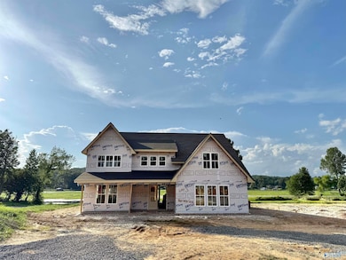 Rendering of house plan.