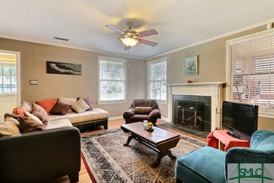 Spacious living room as you walk in the front door