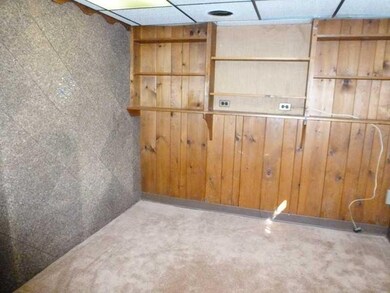 Den. This den is located in the lower level of the