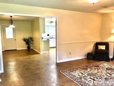 Family room, Dining Space and Kitchen are open for